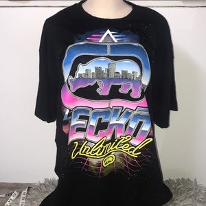 oversized retro ecko tee